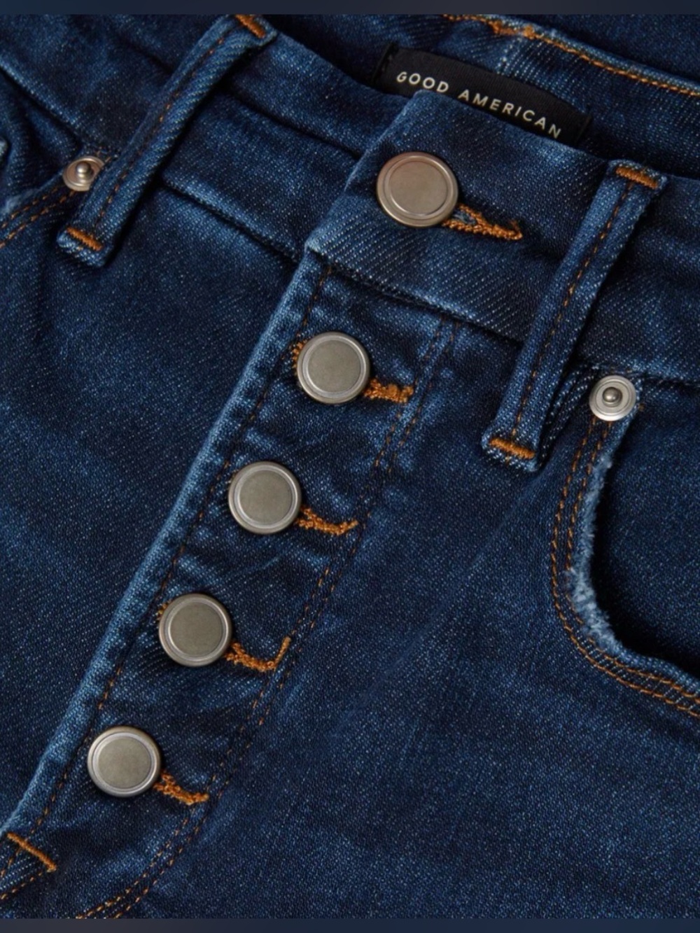 Good American | High Rise Skinny Jean - Picture 5 of 7